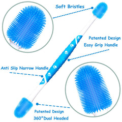PenVinoo 360 finger brush bristles close-up for deep mouth cleaning
