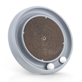Peomliee Cat Scratching Board with Ball Track—engaging loop for active play.