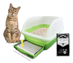 Peritas Paw Inspired Cat Pads feature a leakproof bottom for easy disposal