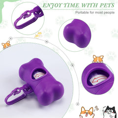 PerKoop nine-color dog poop bag dispensers offer versatile coordination with gear.
