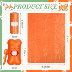 PerKoop compact 3x2-inch dispenser ready for travel-friendly walks.