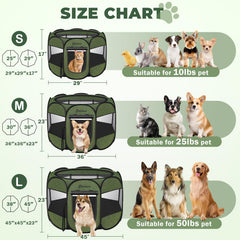 Persure Playpen techo removible: sombra y ventilación para tu mascota.