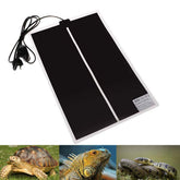 PeSandy reptile heating pad control dial shows adjustable heat for terrarium warmth