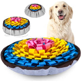 PET ARENA snuffle mat for dogs - outdoor use demonstrates enrichment through scent-driven play outdoors