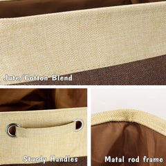 PET ARTIST large dog toy basket collapsible design highlights easy folding