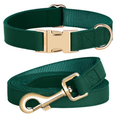 PET ARTIST soft-pu-leather-collar in bright color for everyday comfort.