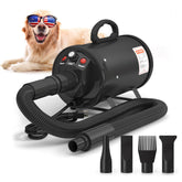 Pet Control HQ high-velocity dryer front view, compact design for home use