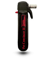 Pet Convincer 2 trigger mechanism showing quick, precise air bursts for calm corrections