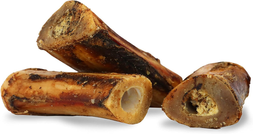 Pet Craft Supply Buffalo Marrow Bones pack for long-lasting chewing and protein-rich treat