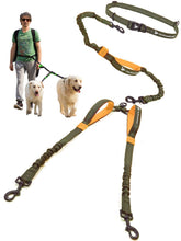 Pet Dreamland Exquisite hands-free double dog leash for two dogs during walks to reduce clutter