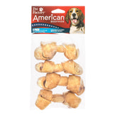 Pet Factory American Beefhide knotted bone chicken pack supports long-lasting chewing