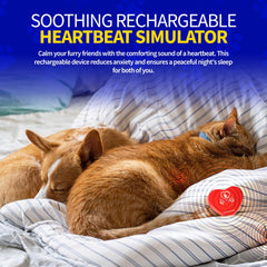 Pet Fit For Life heartbeat toy in crate to promote secure, peaceful crate training evenings.