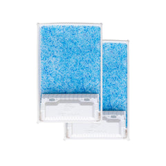 pet haha crystal cat litter tray front view showing secure fit