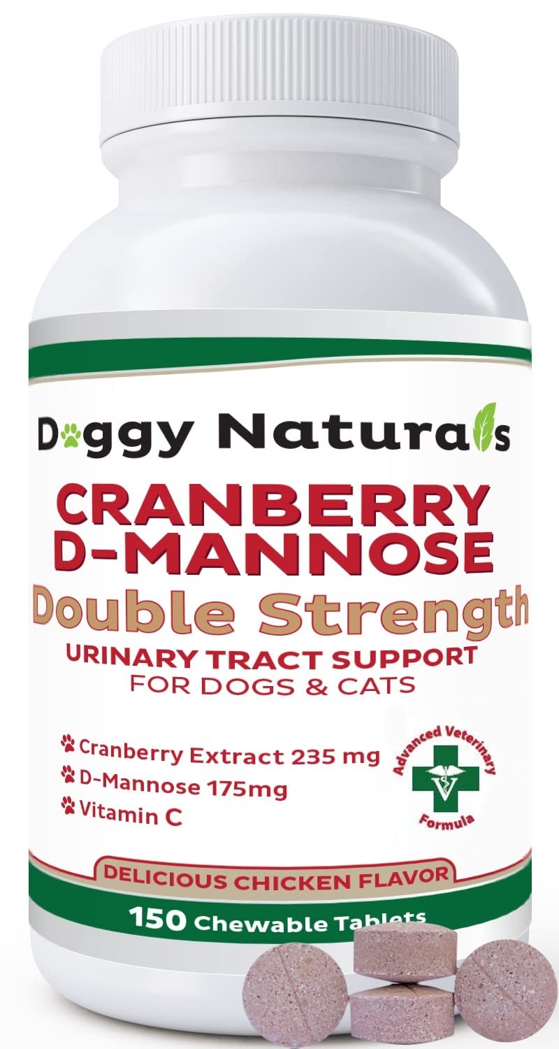 Pet Health Pharma Cranberry D-Mannose bottle front for urinary health support