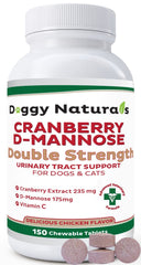 Pet Health Pharma Cranberry D-Mannose bottle front for urinary health support