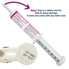 Pet Health Pharma Tru-Pectin paste dosing application shows easy direct oral use