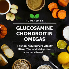 Pet Honesty glucosamine chondroitin ingredients image highlights cartilage care
