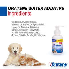 Pet King Brands Zymox Oratene water additive cat drinking supports gentle care