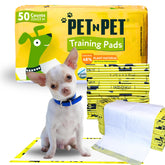 Pet N Pet leak-proof edge pee pad demonstrates floor protection for dogs.