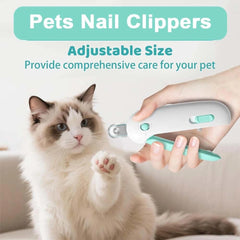Pet Nail Clipper for Cats ergonomic handles for secure, comfortable grip