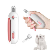 Pet Nail Clipper for Cats round-hole blade protects the quick during trimming