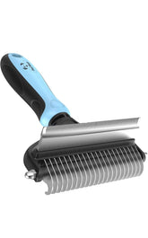 Pet Neat deshedding brush overview reduces shedding with gentle, skin-friendly teeth.