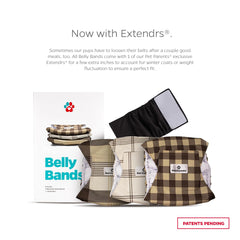 Pet Parents Extendrs add extra inch for better fit and leak prevention during play.