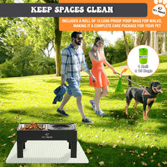 PET POWER stainless-steel-bowl offers durable, dishwasher-safe dining.