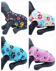 PET SHOW paw bone black dog shirt offers stylish daily wear.