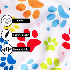 PET SHOW paw bone pink dog shirt adds cute everyday wear.