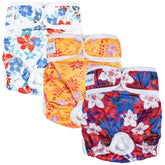 Pet Soft Blossom dog diapers pack patterns for daily wear and comfort.