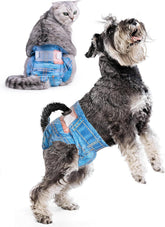 Pet Soft dog diapers female medium pack offers comfortable fit for small dogs and cats, daily mess control.