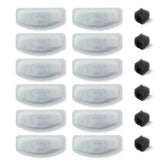 PET STANDARD ORSDA fountain filter in stainless setup demonstrates clean water filtration.