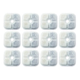 PET STANDARD water filters 12-pack ready for easy fountain replacement.