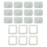 PET STANDARD water filters pack12 overview for fountain filtration.