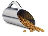 Pet Studio stainless steel scoop—12oz capacity for precise kibble portions