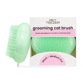 Pet Teezer Cat Brush with ergonomic handle aids comfortable grooming and bonding.