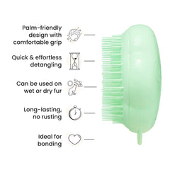 Pet Teezer Cat Brush performing soothing massage during grooming.