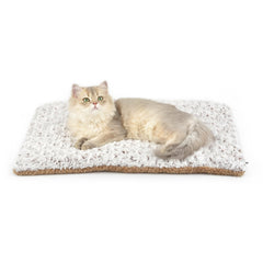 Petace Self Warming Bed front view for cozy warmth without electricity.
