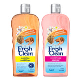 PetAg Fresh ’n Clean Shampoo bottle pours for easy grooming and long-lasting freshness.