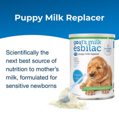 PetAg Goat’s Milk Esbilac powder scoop shows precise measuring