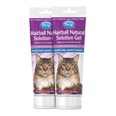 PetAg Hairball Natural Solution Gel tube close-up demonstrates easy administration for cats.