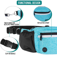 PetAmi built-in poop bag dispenser keeps waste bags handy during outdoor outings.