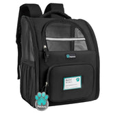 PetAmi dog backpack carrier side-entry for easy pet access on hikes and travel.