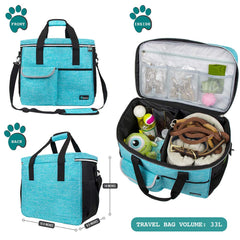 PetAmi food container set and bowls for pet meals on the go