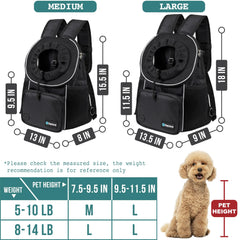 PetAmi padded straps provide comfort for long walks and hikes.