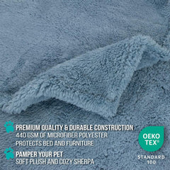 PetAmi puppy-cat snuggling with blanket demonstrates comfort for small pets.