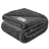 PetAmi waterproof blanket on sofa protects furniture from spills.