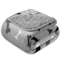 PetAmi waterproof dog blanket protects couches from spills during nap time.