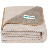 PetAmi waterproof dog blanket flatlay highlights furniture protection and cozy warmth.
